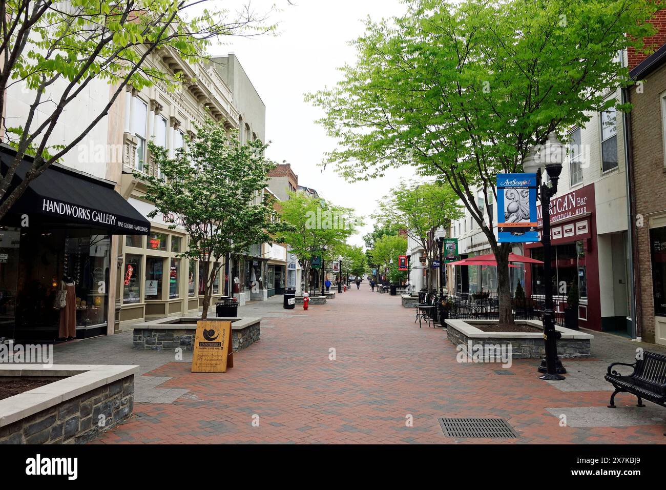 Old Town Winchester, Winchester, Virginia, USA Stock Photo - Alamy