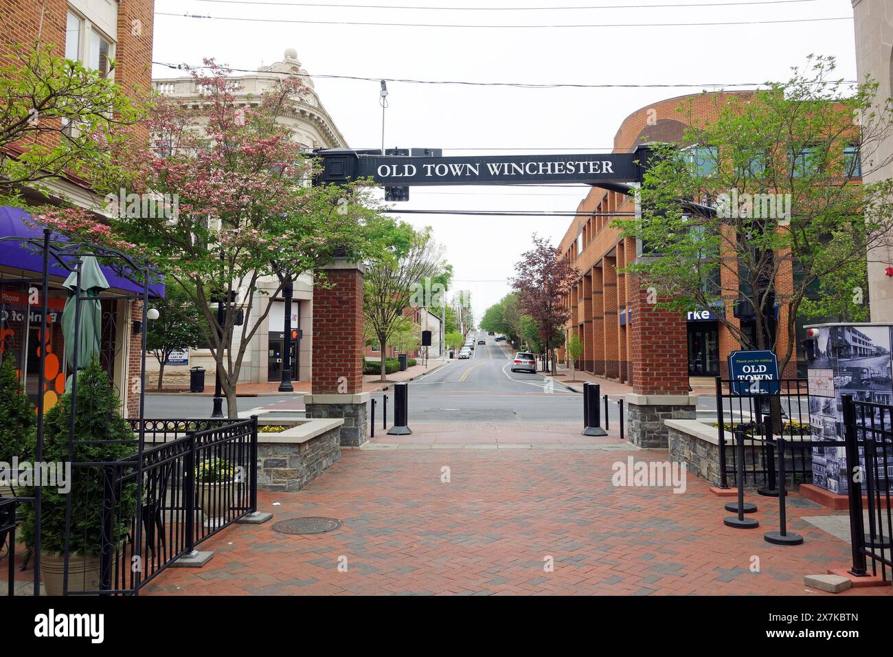 Old Town Winchester, Winchester, Virginia, USA Stock Photo - Alamy