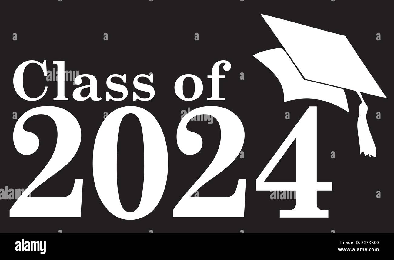 2024 Congratulations Class of 2024 Stock Vector Image & Art Alamy