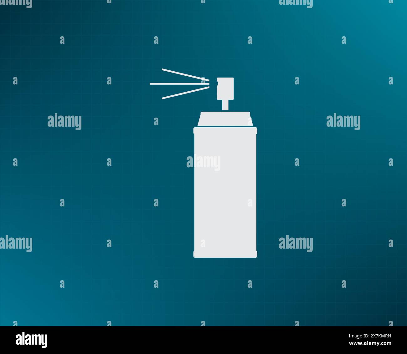 Deodorant, air freshener, vector icon. Stock Vector