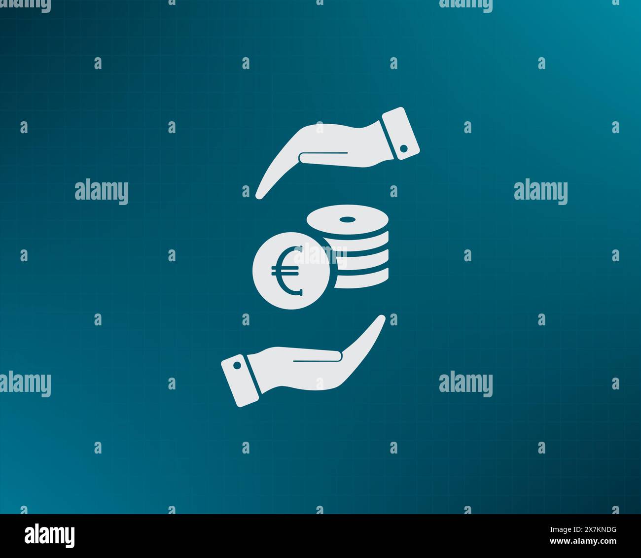 Money, coins, stateroom vector icon Stock Vector