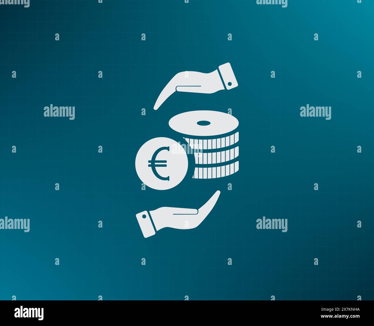 Money, coins, stateroom vector icon Stock Vector