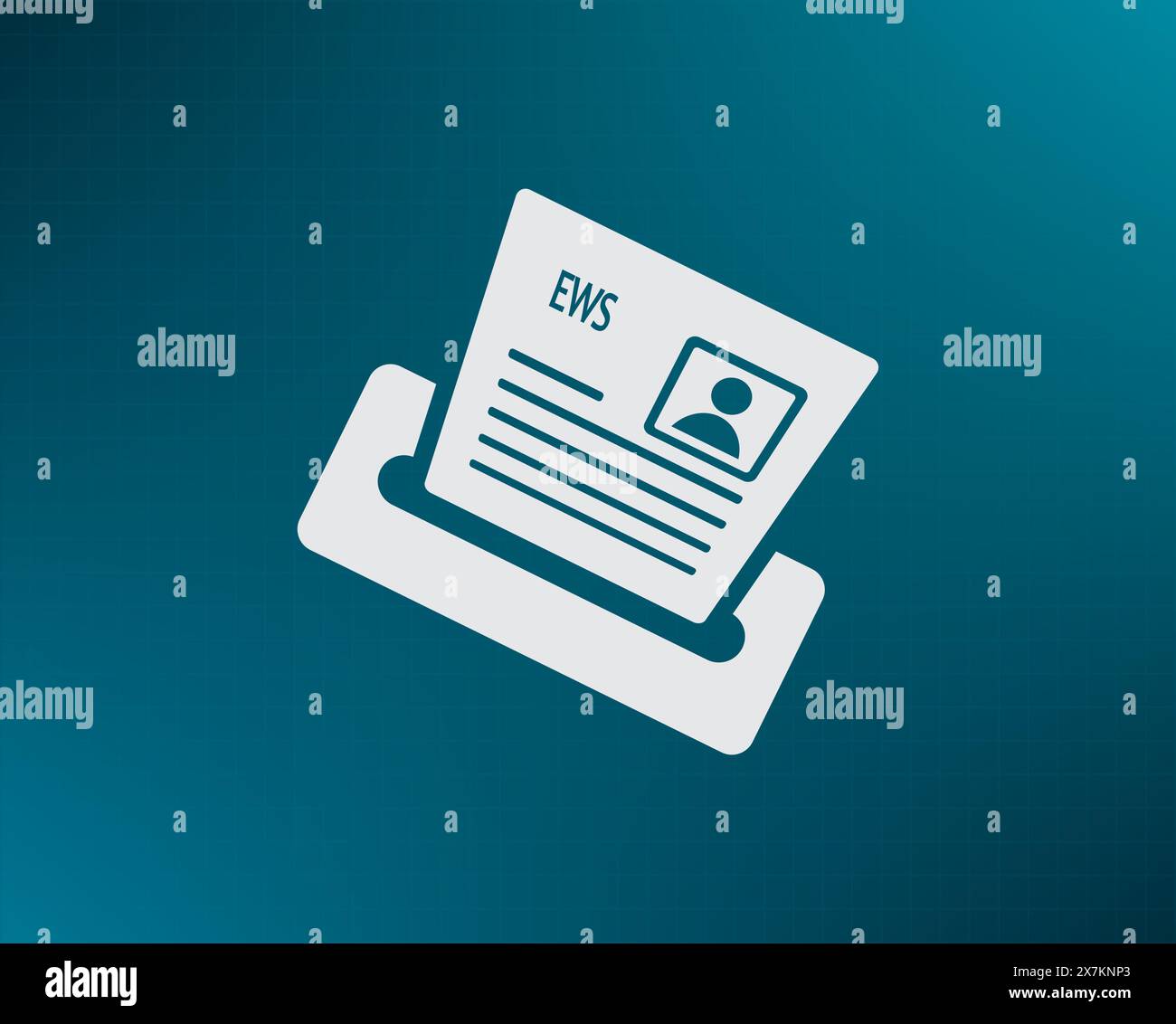 Newspaper, press, news vector icon. Stock Vector