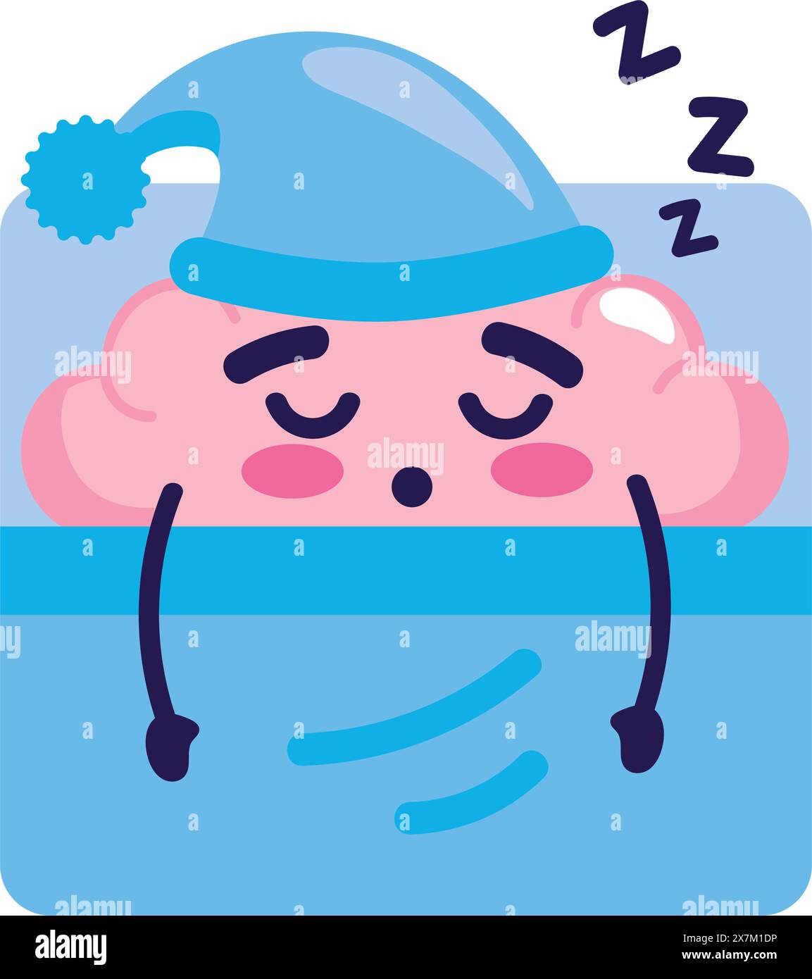 Cartoon Brain Sleeping In Bed Stock Vector Image Art Alamy cartoon-brain-sleeping-in-bed-stock-vector-image-art-alamy