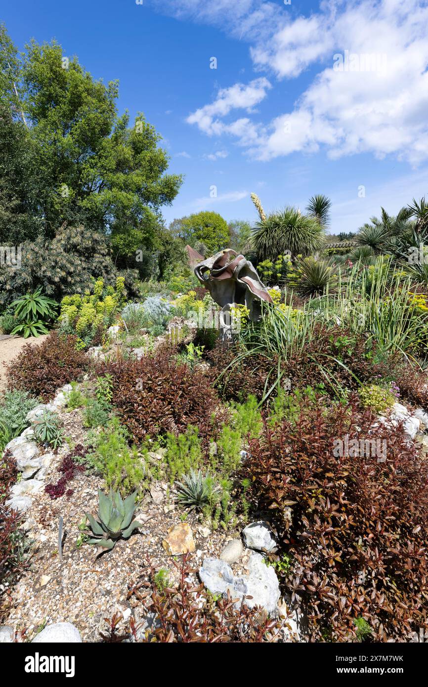 The Old Rectory Gardens at East Ruston Stock Photo