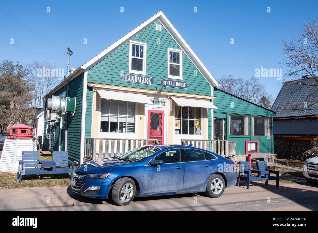 Landmark Oyster House in Victoria, Prince Edward Island, Canada Stock
