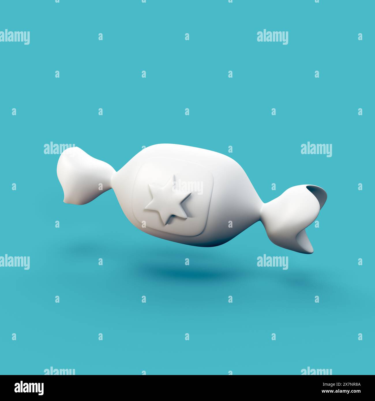 Sweet candy - stylized 3d CGI icon object, Not gen Ai Stock Photo - Alamy