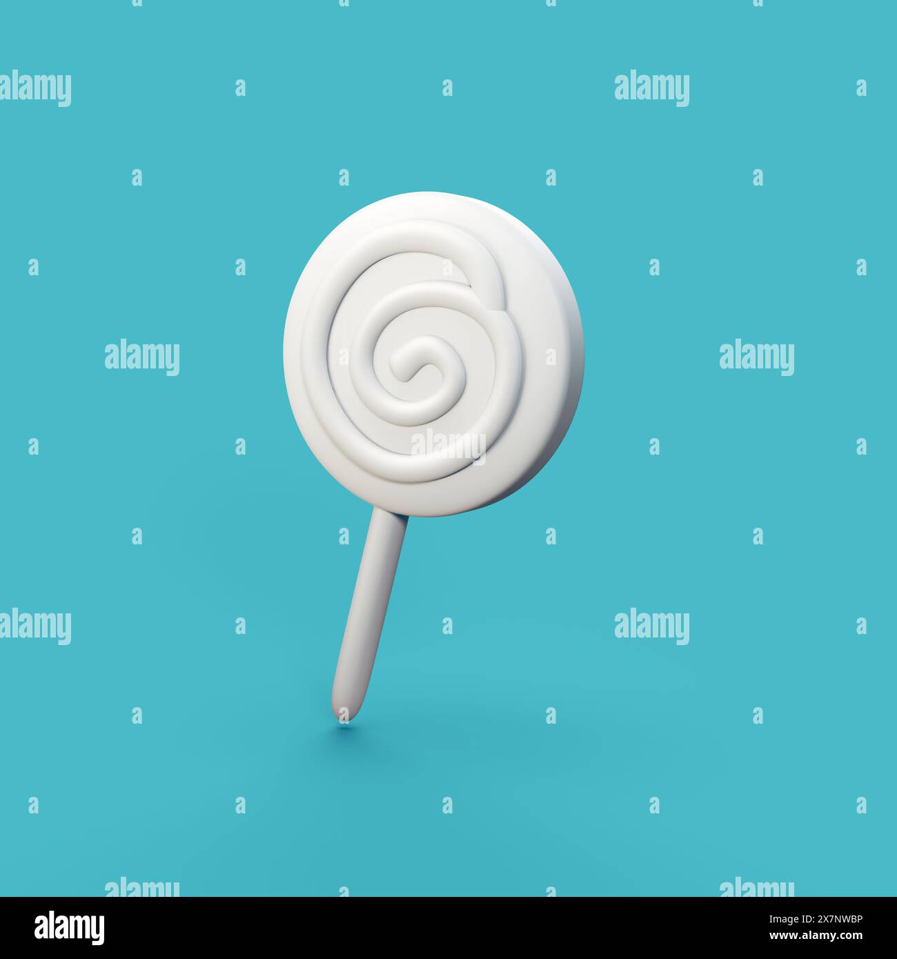 Sweet lolipop candy - stylized 3d CGI icon object, Not gen Ai Stock ...