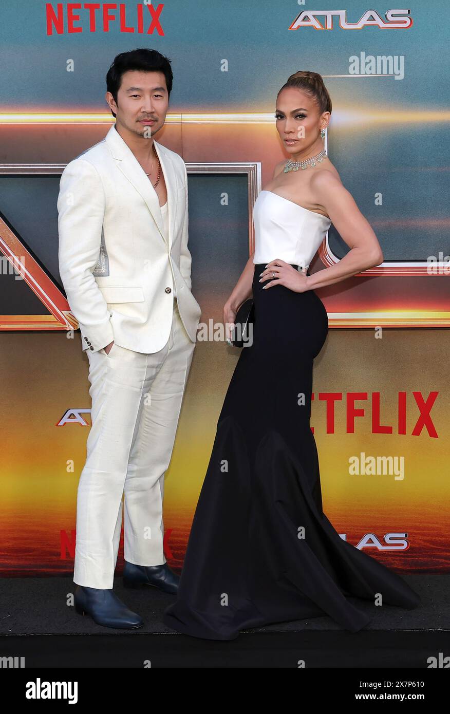 Los Angeles, Ca. 20th May, 2024. Simu Liu, Jennifer Lopez at the