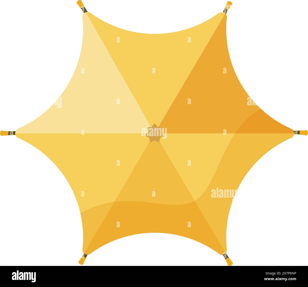 Cartoon umbrella top view icon Stock Vector Image & Art - Alamy