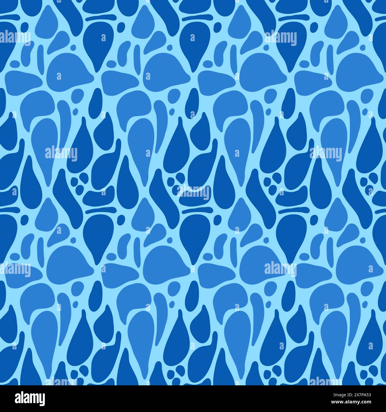 Abstract liquid shapes seamless pattern. Rhombus geometric ornament ...