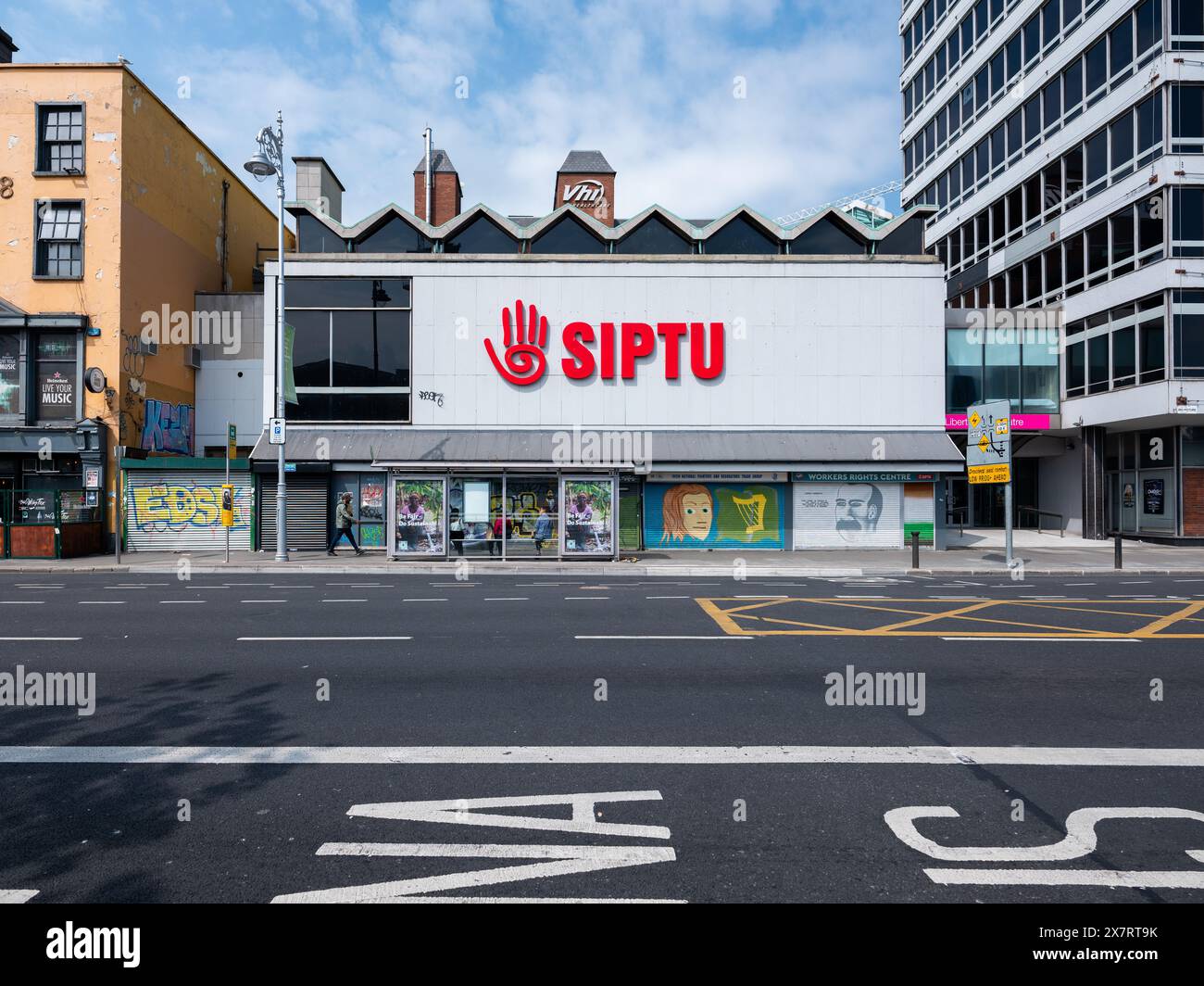 The SPITU headquarters in Dublin city, Ireland. Stock Photo