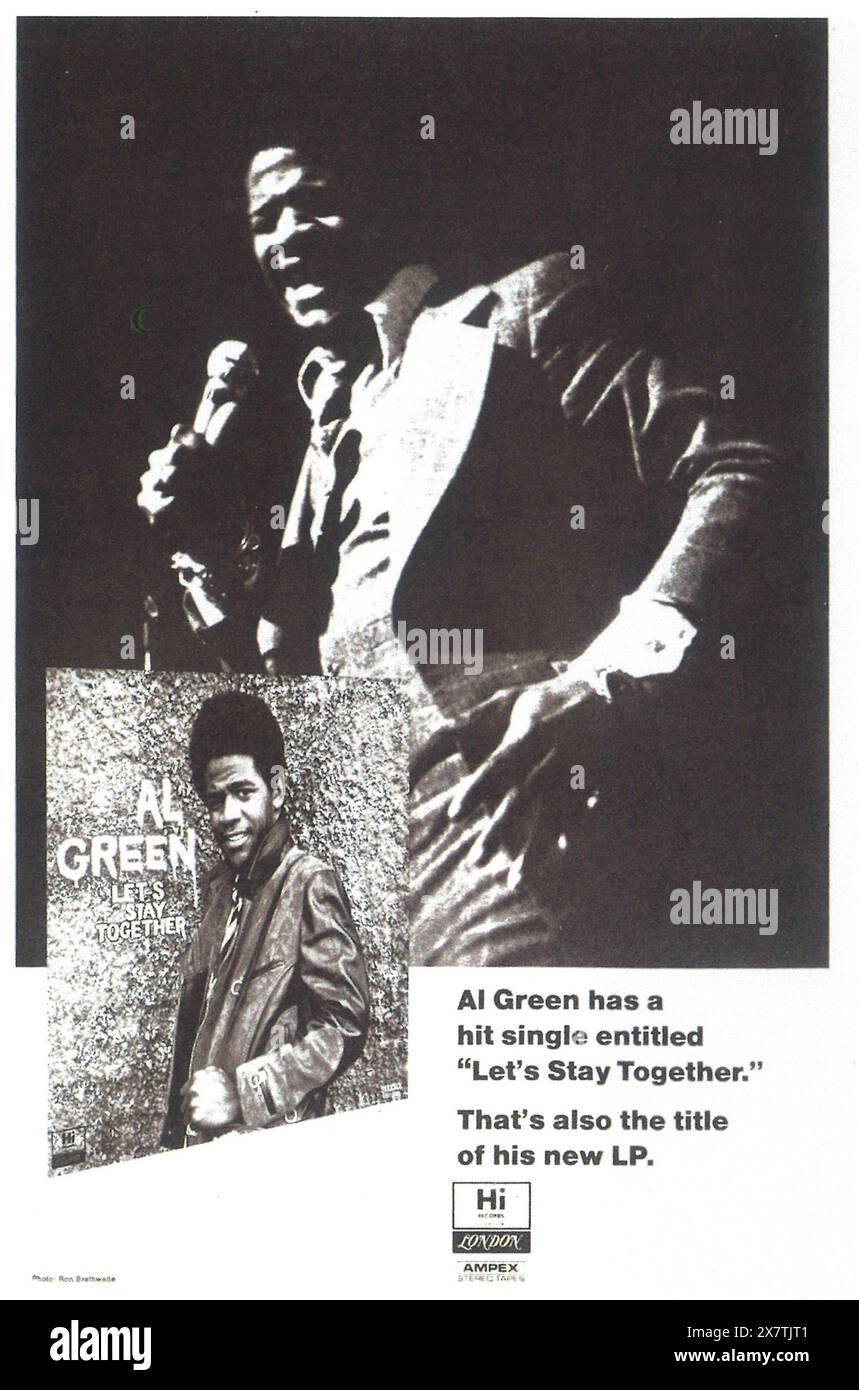“let’s stay together” al green hi-res stock photography and images - Alamy