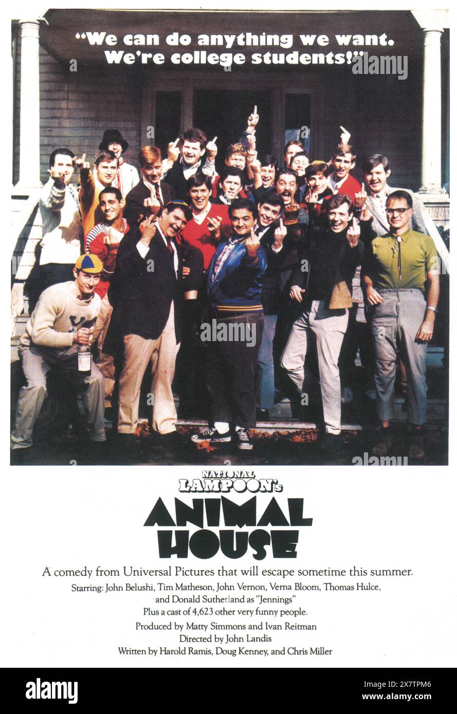 Animal house movie poster hi res stock photography and images Alamy