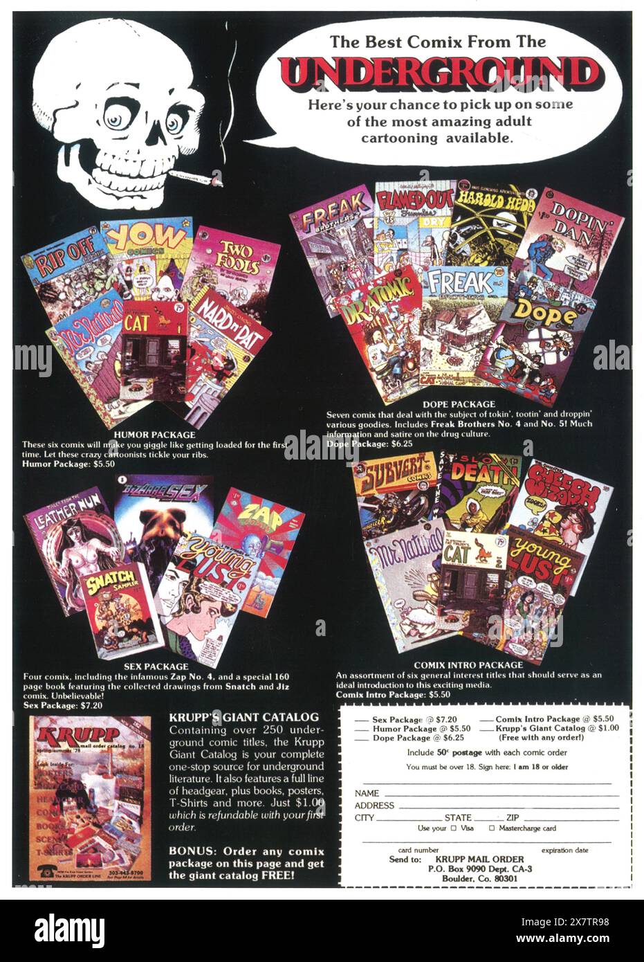 Krupp comic books hires stock photography and images Alamy