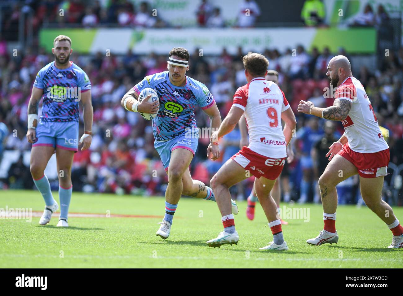 Doncaster, England 18th May 2024 Tyler Dupree of Wigan Warriors in