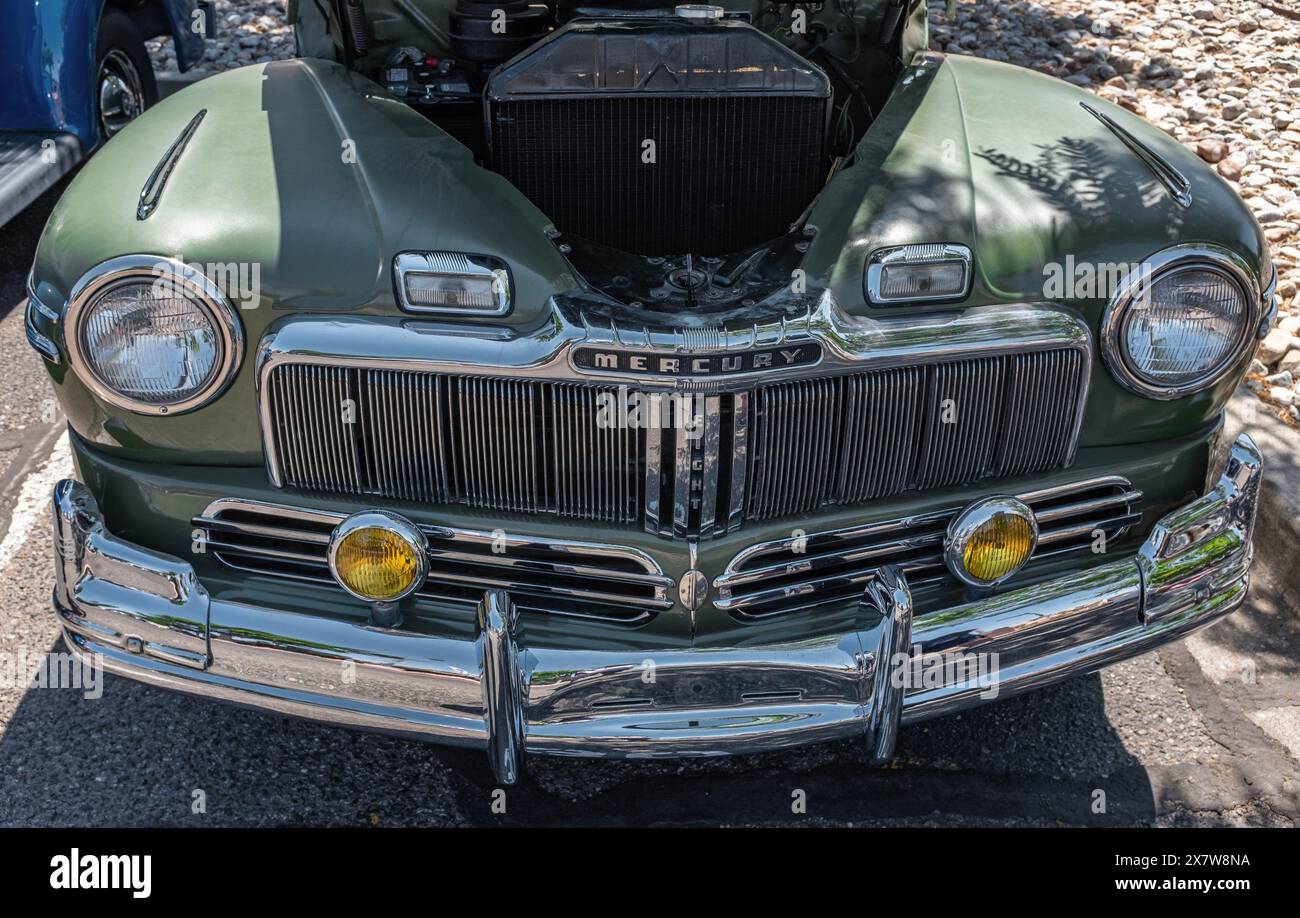 front end details from the 38th Annual Albuquerque Museum Car Show (New Mexico Stock Photo Alamy