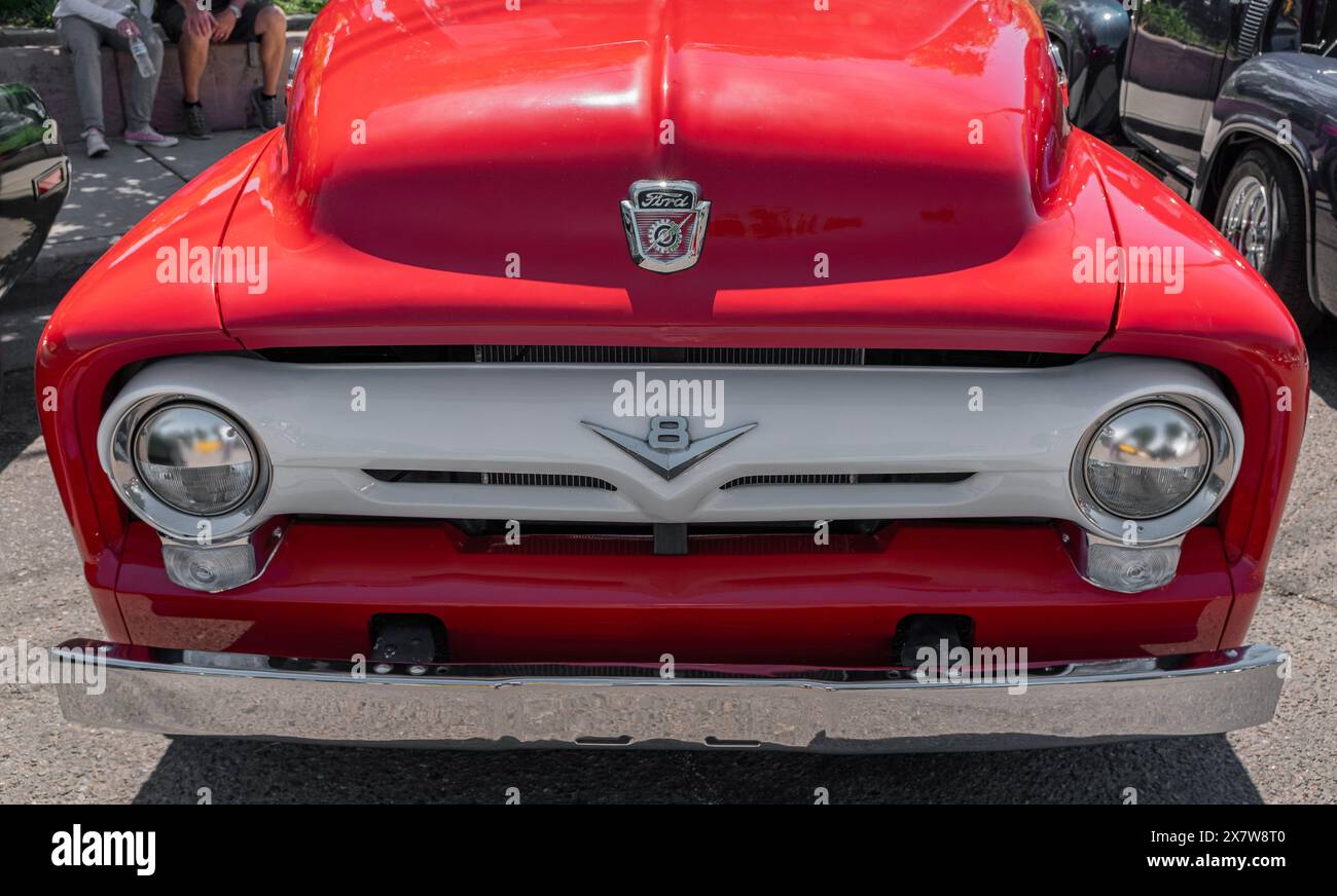 front end details from the 38th Annual Albuquerque Museum Car Show (New Mexico Stock Photo Alamy