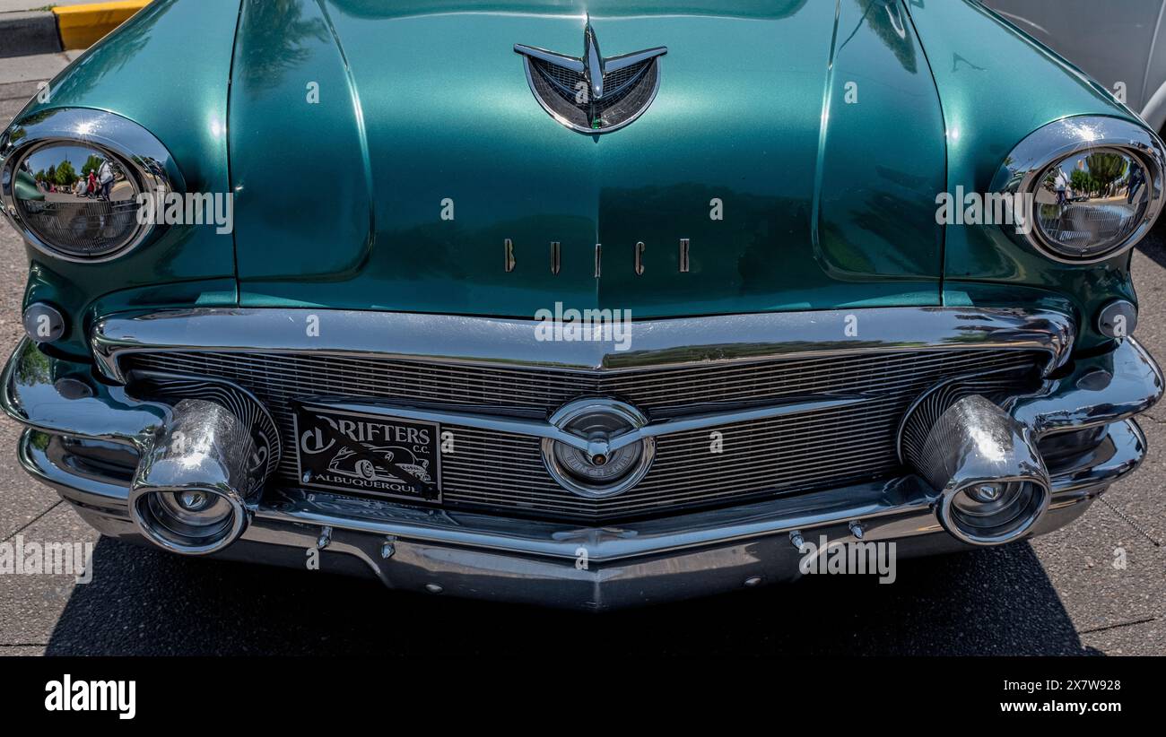 front end details from the 38th Annual Albuquerque Museum Car Show (New Mexico Stock Photo Alamy