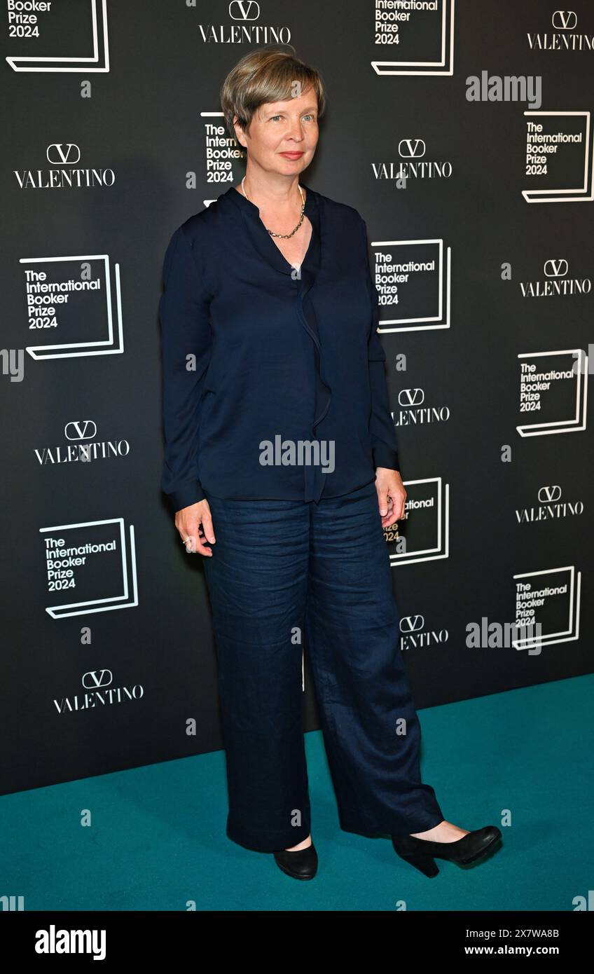 LONDON, ENGLAND MAY 21 2024 Author Jenny Erpenbeck of the