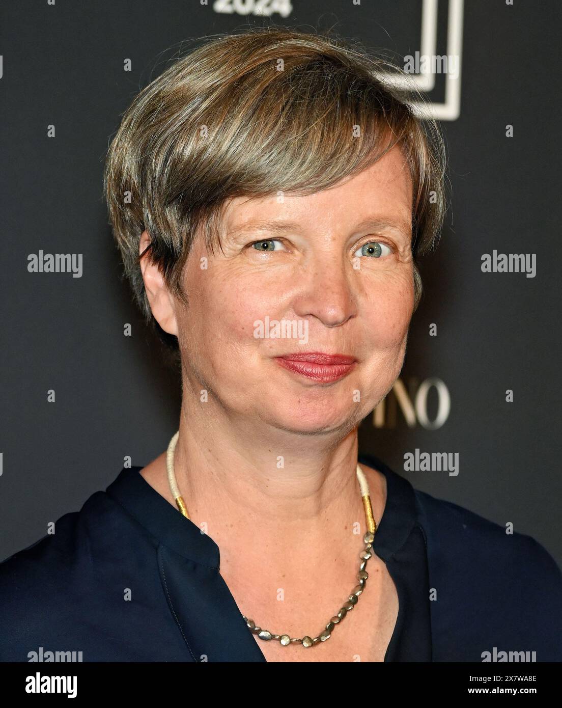 LONDON, ENGLAND MAY 21 2025 Author Jenny Erpenbeck of the