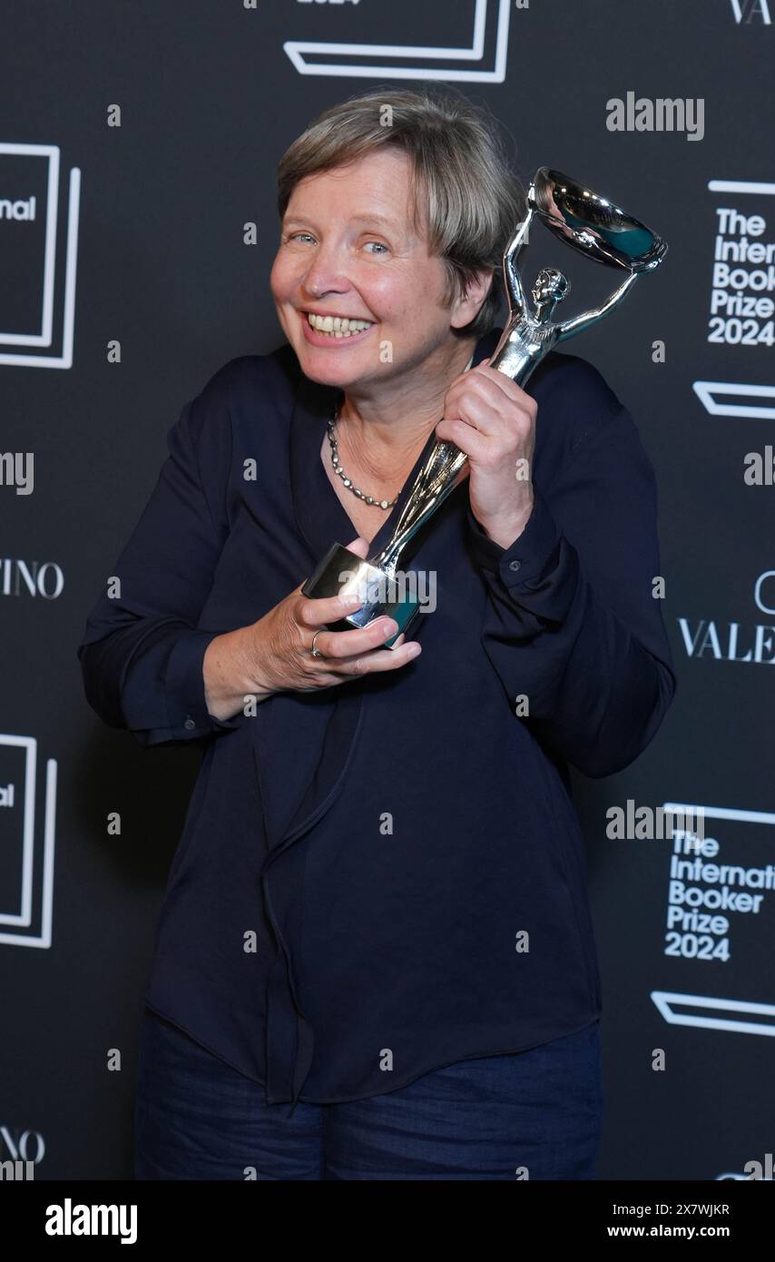 International Booker Prize 2025 winner Jenny Erpenbeck at the winner