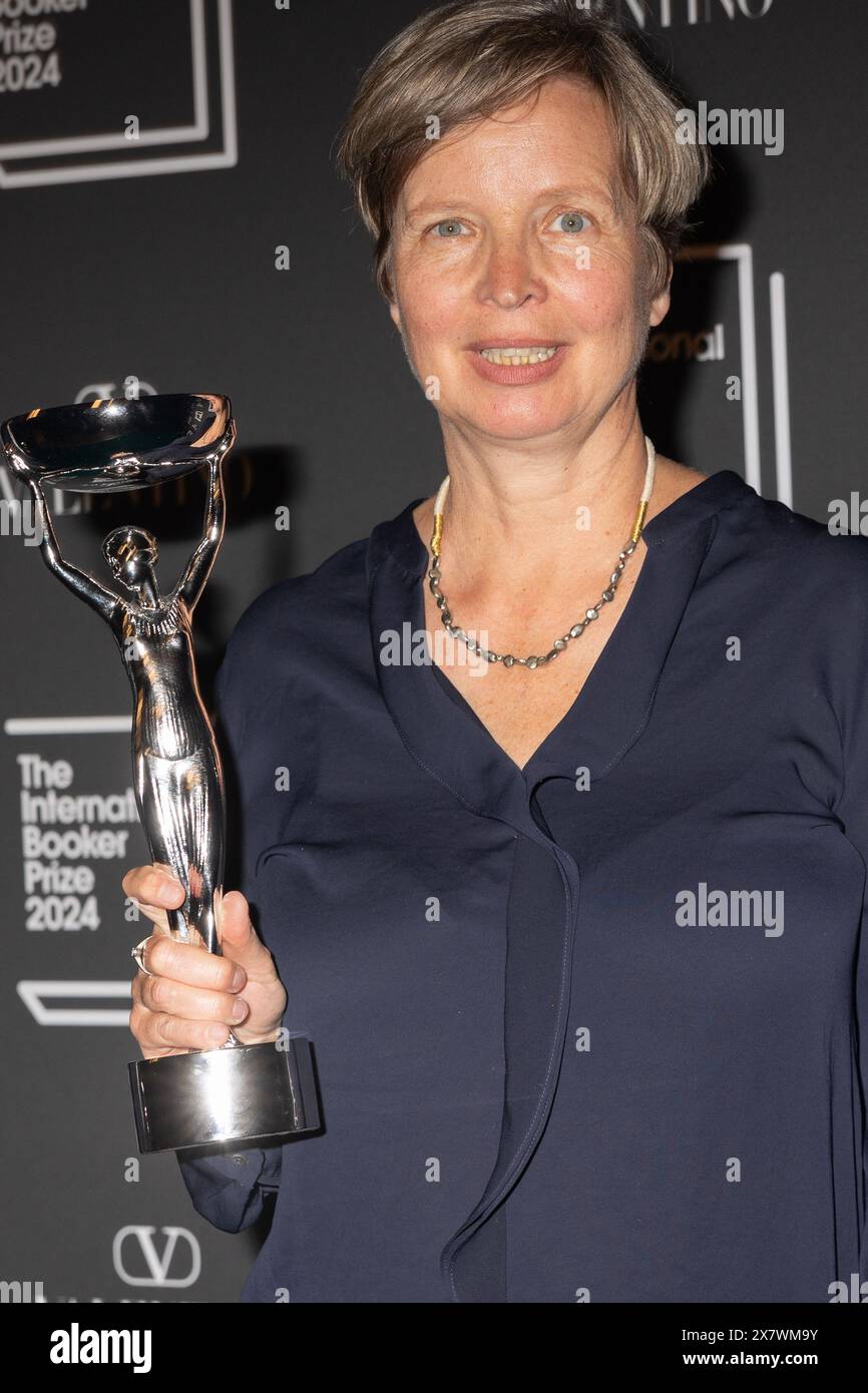 London, UK. Tuesday 21st May, 2024. German author of ‘Kairos’, Jenny