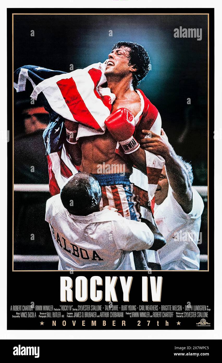 Rocky 4 1985 hi-res stock photography and images - Alamy