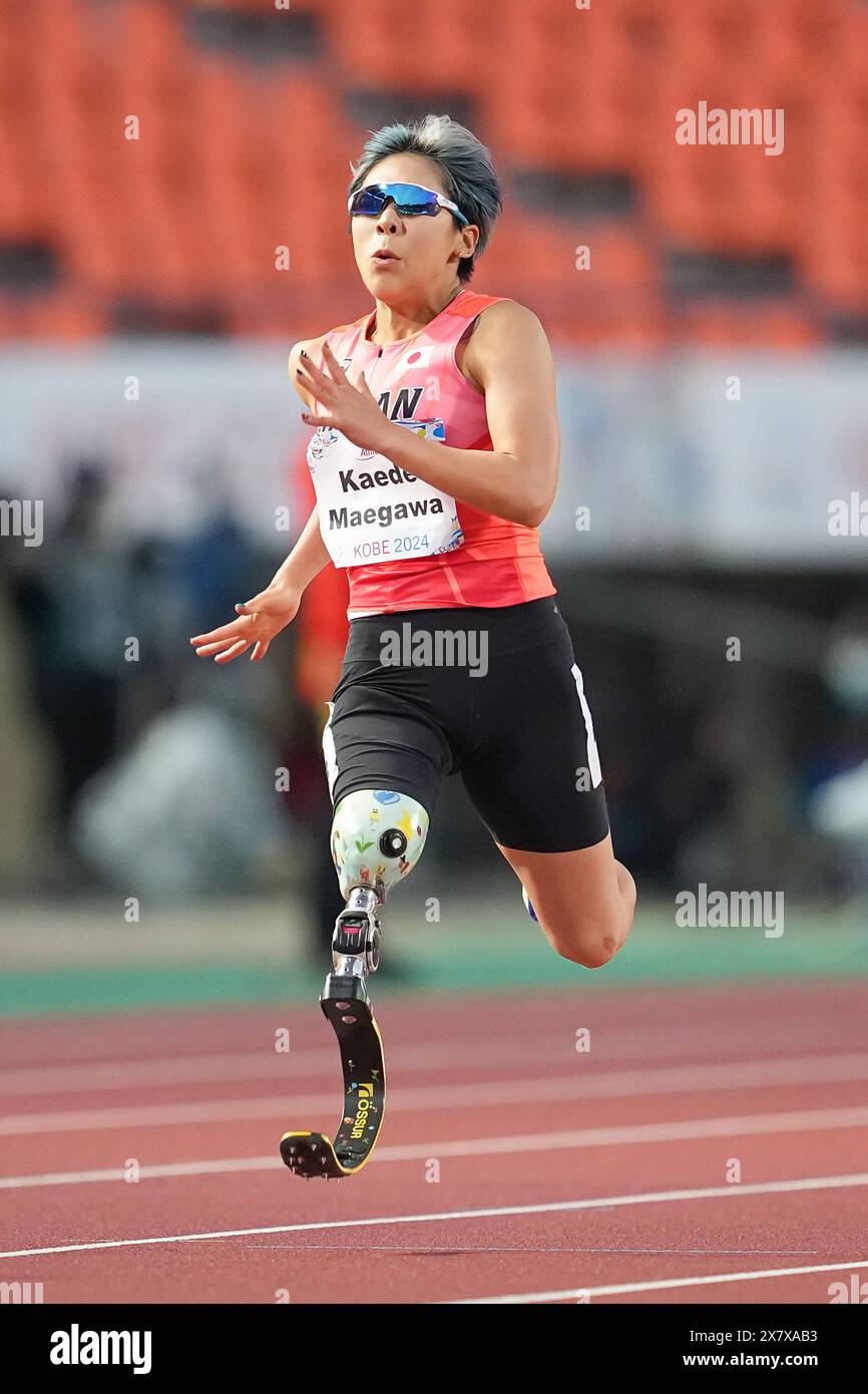 Hyogo, Japan. 21st May, 2024. Kaede Maegawa (JPN) Athletics Kobe 2024