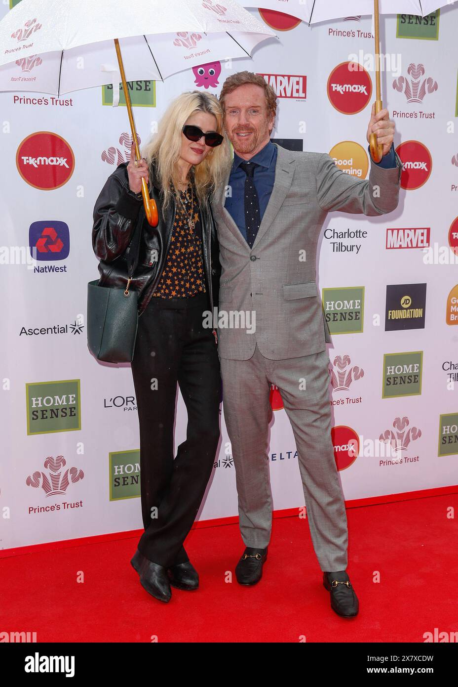 London, UK. 21st May, 2024. Damian Lewis and Alison Mosshart attend the The Prince's Trust and TK Maxx and Homesense Awards. held at the Theatre Royal, Drury Lane, London. (Credit Image: © Mario Mitsis/SOPA Images via ZUMA Press Wire) EDITORIAL USAGE ONLY! Not for Commercial USAGE! Stock Photo