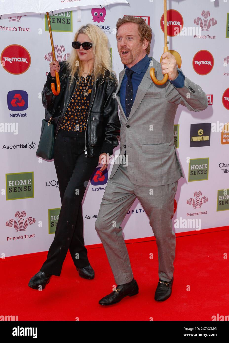 London, UK. 21st May, 2024. Damian Lewis and Alison Mosshart attend the The Prince's Trust and TK Maxx and Homesense Awards. held at the Theatre Royal, Drury Lane, London. (Credit Image: © Mario Mitsis/SOPA Images via ZUMA Press Wire) EDITORIAL USAGE ONLY! Not for Commercial USAGE! Stock Photo