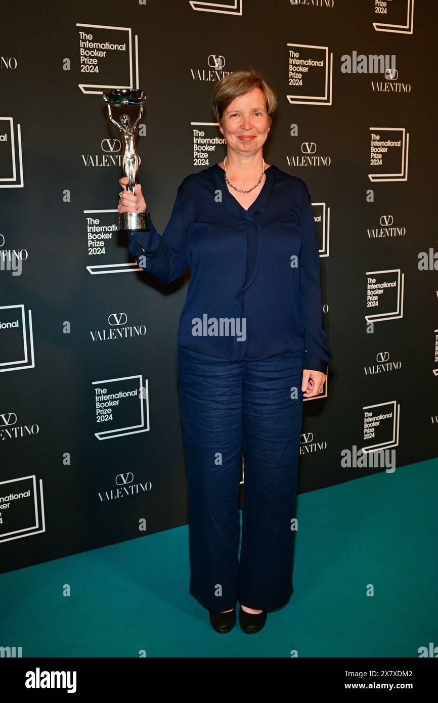 LONDON, ENGLAND MAY 21 2024 Jenny Erpenbeck, winners of the
