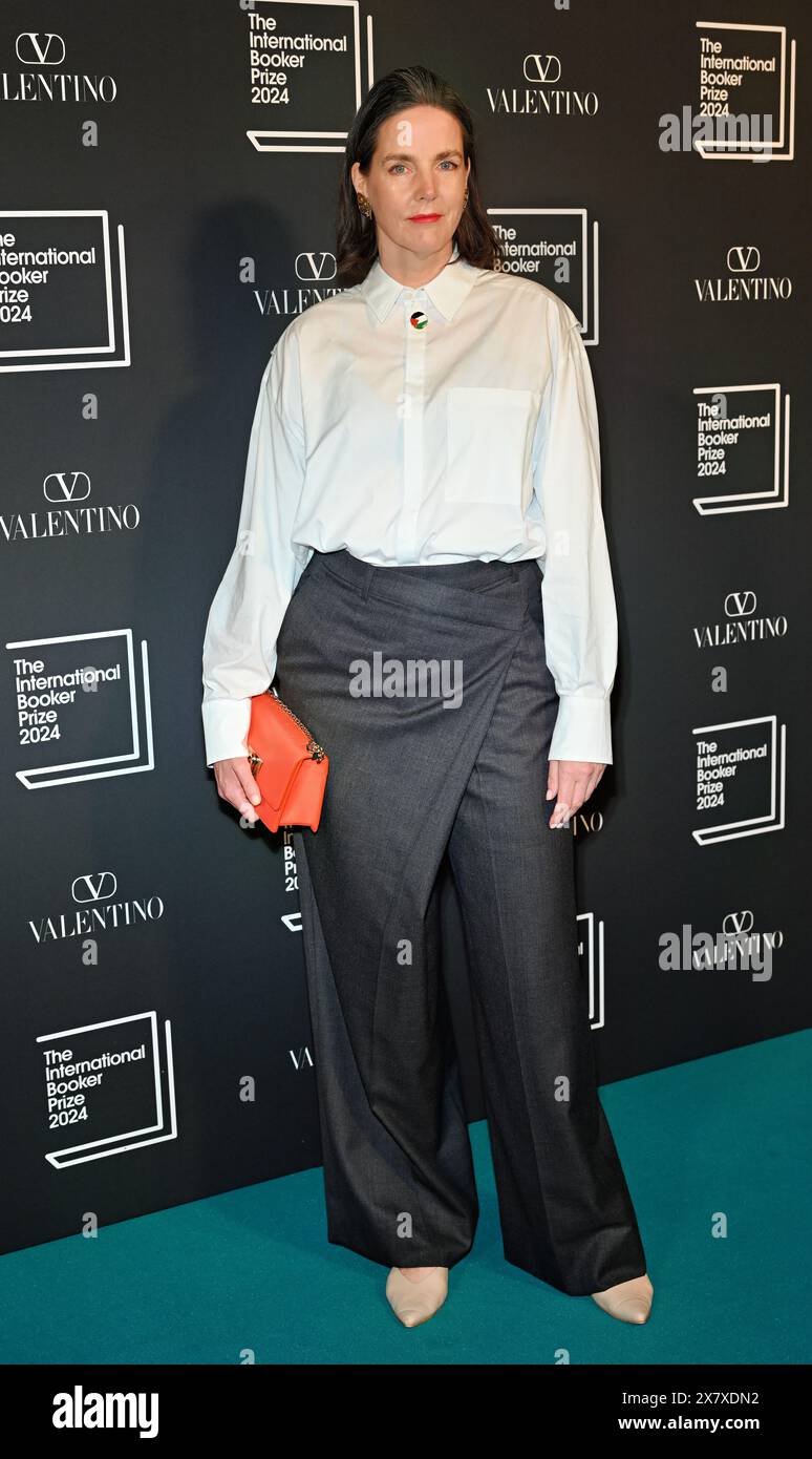 LONDON, ENGLAND - MAY 21 2024: Author Jente Posthuma with the shortlisted book 'What I'd Rather Not Think About' attends The International Booker Prize 2024 announcement at Tate Modern in London, England. Credit: See Li/Picture Capital/Alamy Live News Stock Photo