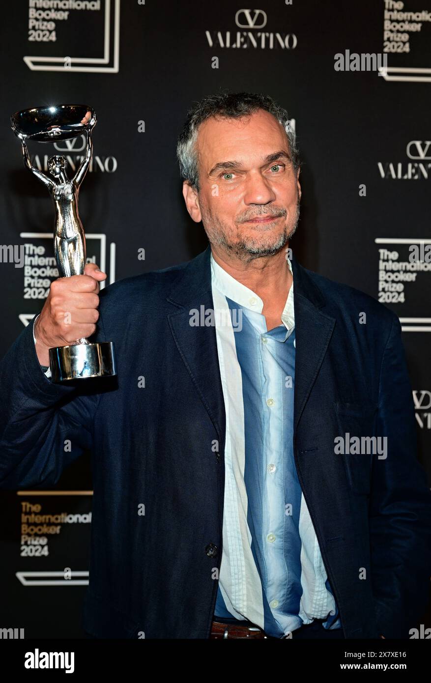 LONDON, ENGLAND MAY 21 2025 Translator Michael Hofman winners of the