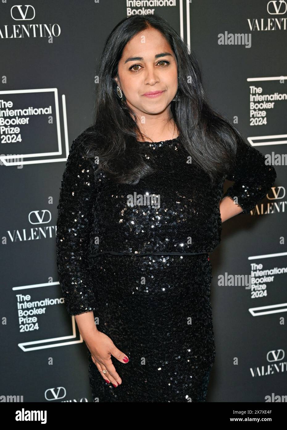 LONDON, ENGLAND - MAY 21 2024: Host Shahidha Bari attends The International Booker Prize 2024 announcement at Tate Modern in London, England. Credit: See Li/Picture Capital/Alamy Live News Stock Photo