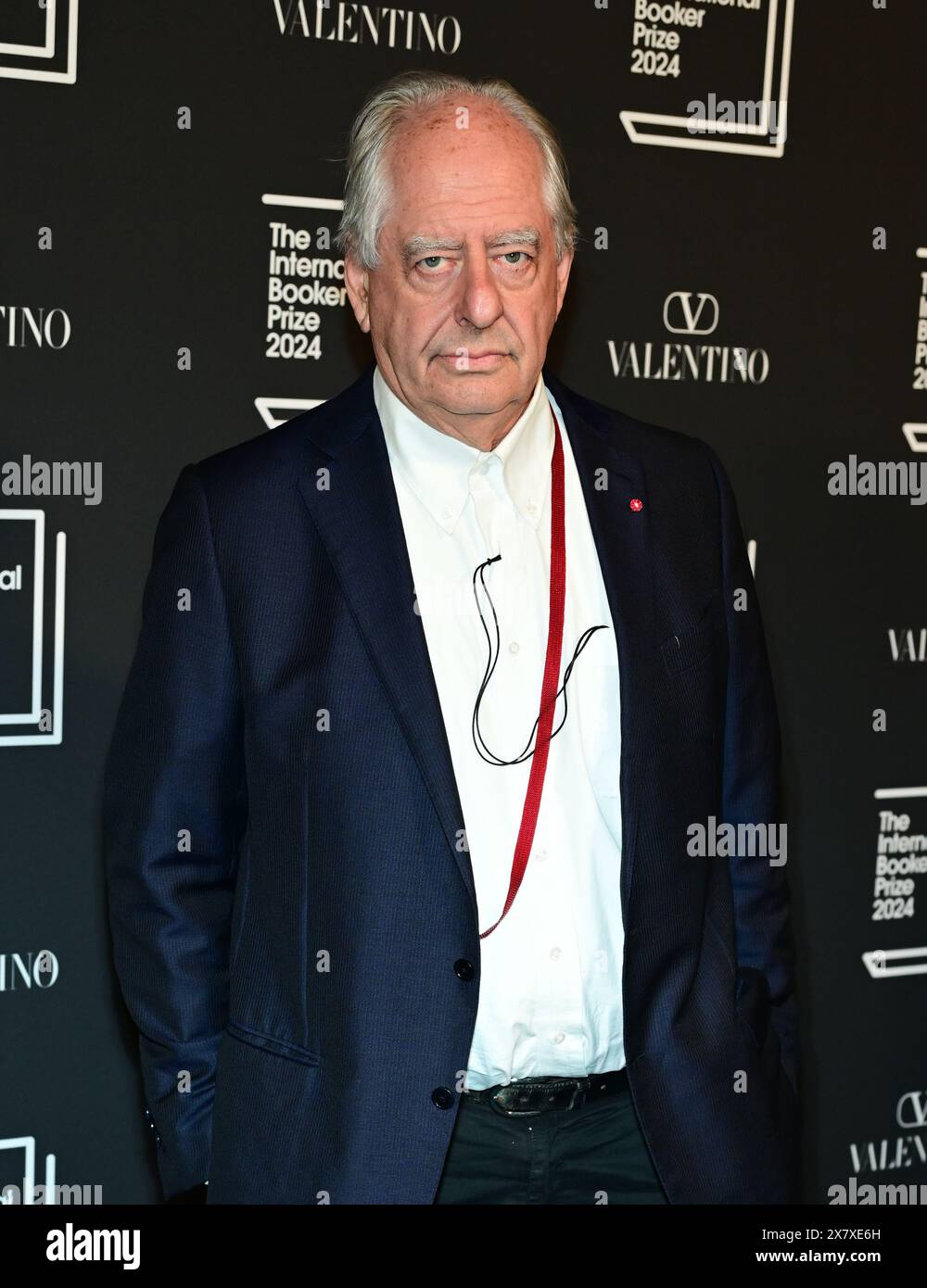 LONDON, ENGLAND - MAY 21 2024: Judge William Kentridge attends The International Booker Prize 2024 announcement at Tate Modern in London, England. Credit: See Li/Picture Capital/Alamy Live News Stock Photo
