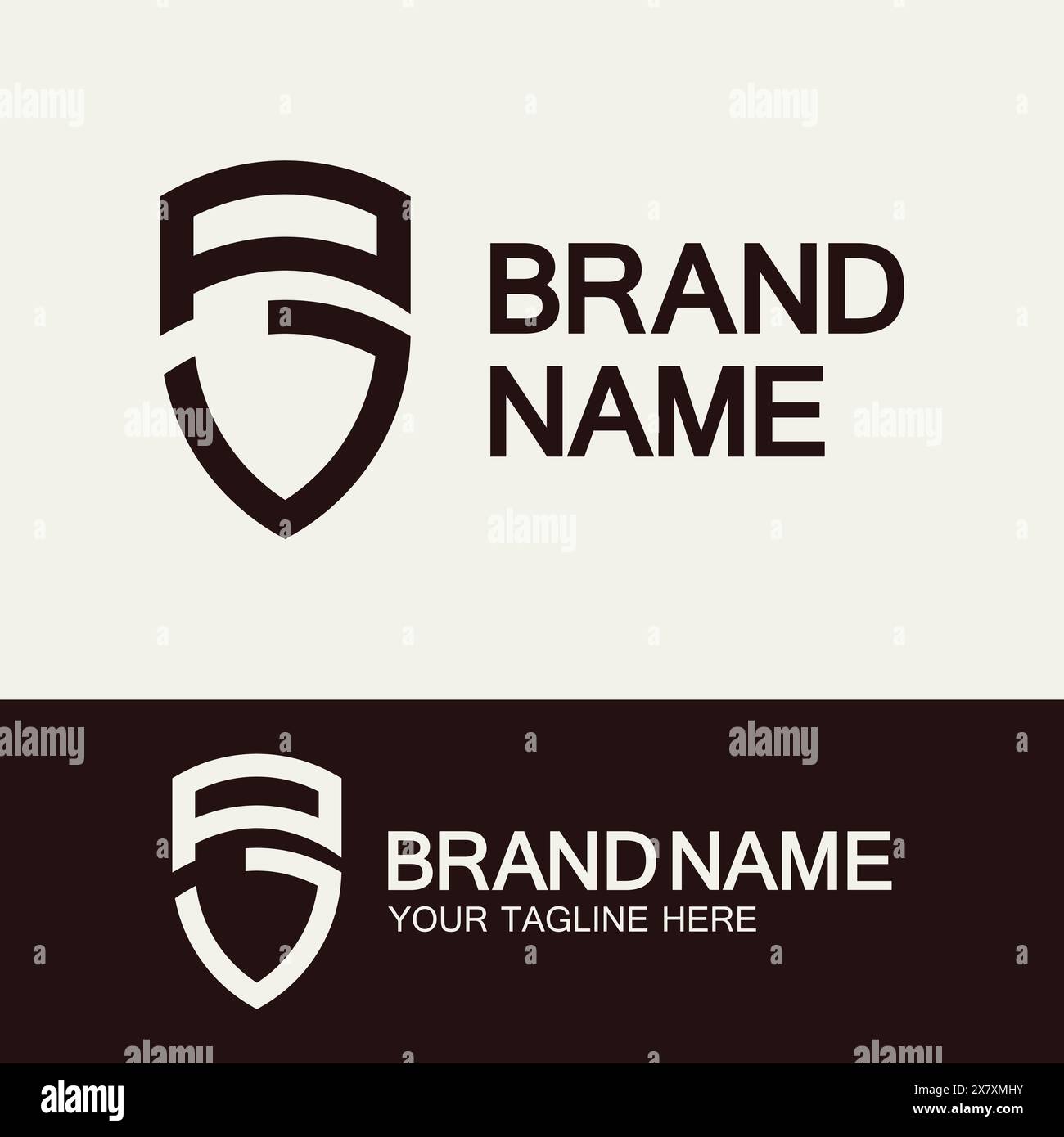 Creative letter AJ or JA monogram  simple logo design. Stock Vector