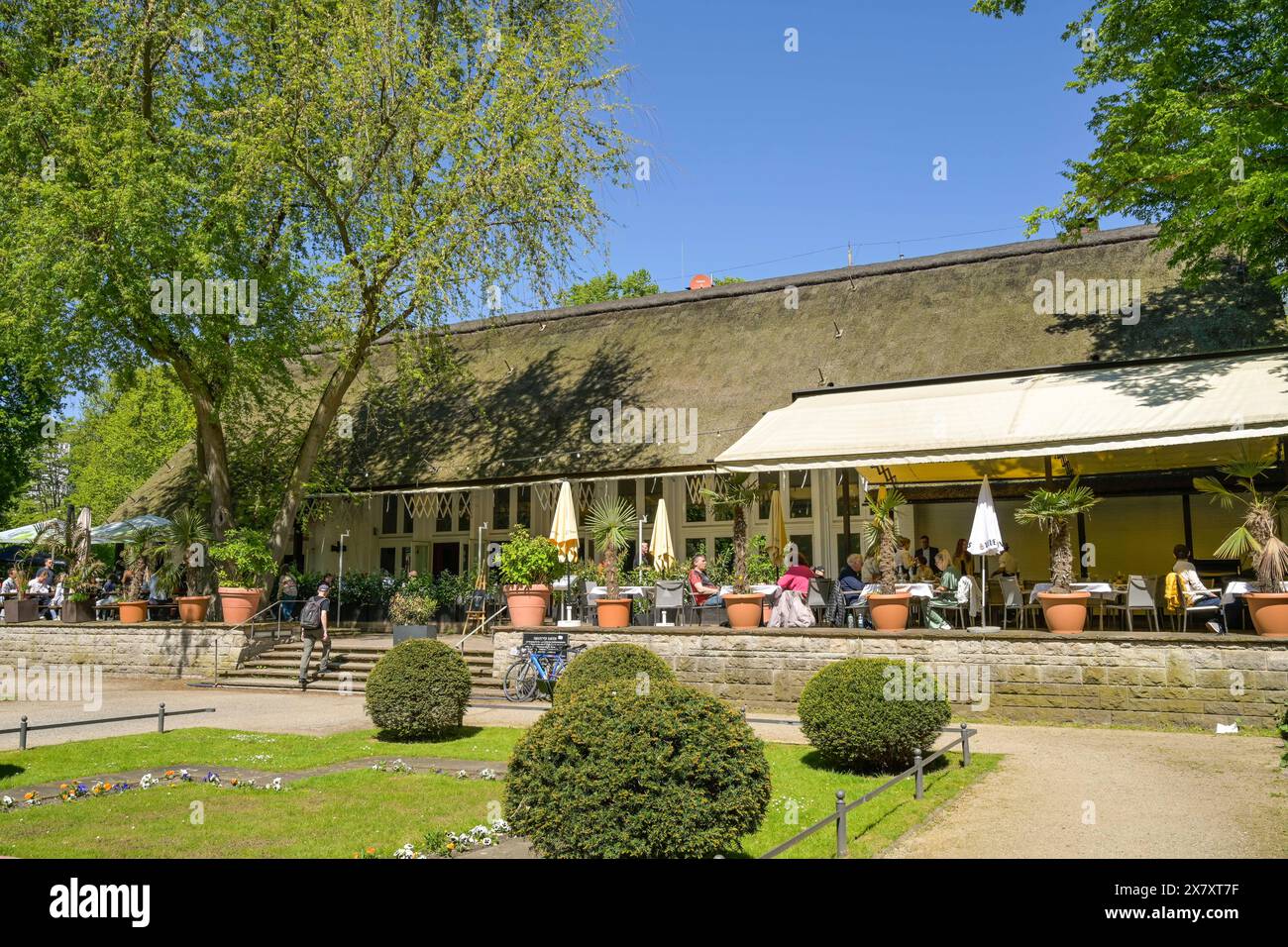 Restaurant und Biergarten, Teehaus, Englischer Garten, Park, Großer