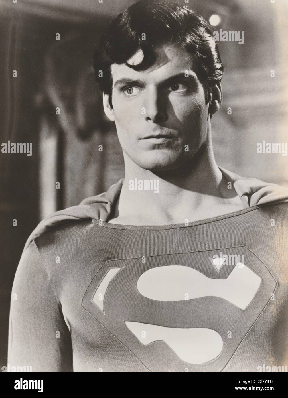 Superman the Movie (Warner Bros., 1978). Starring Christopher Reeve, Marlon Brando, Gene Hackman