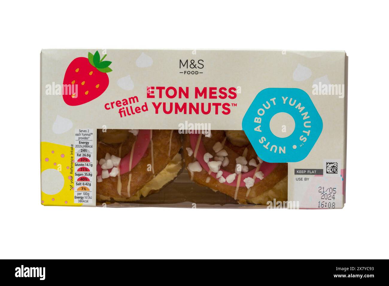 Cream Filled Eton Mess Yumnuts Cross Between A Doughnut And A Yum Yum 