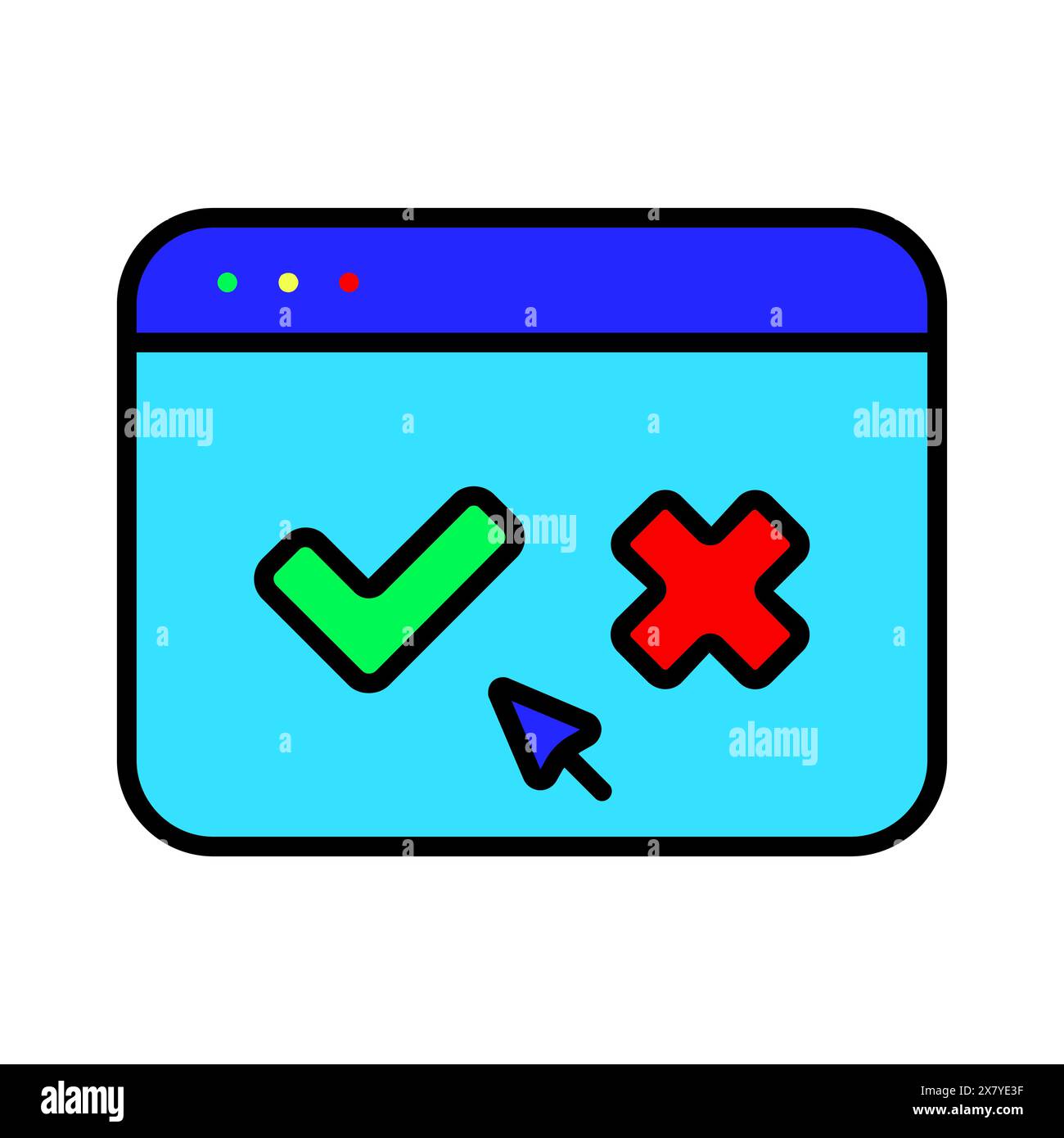 Vot icon hi-res stock photography and images - Alamy
