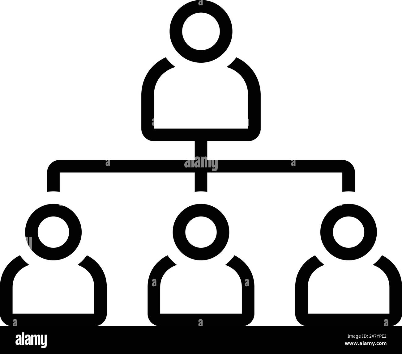Icon for hierarchy,organizational Stock Vector Image & Art - Alamy