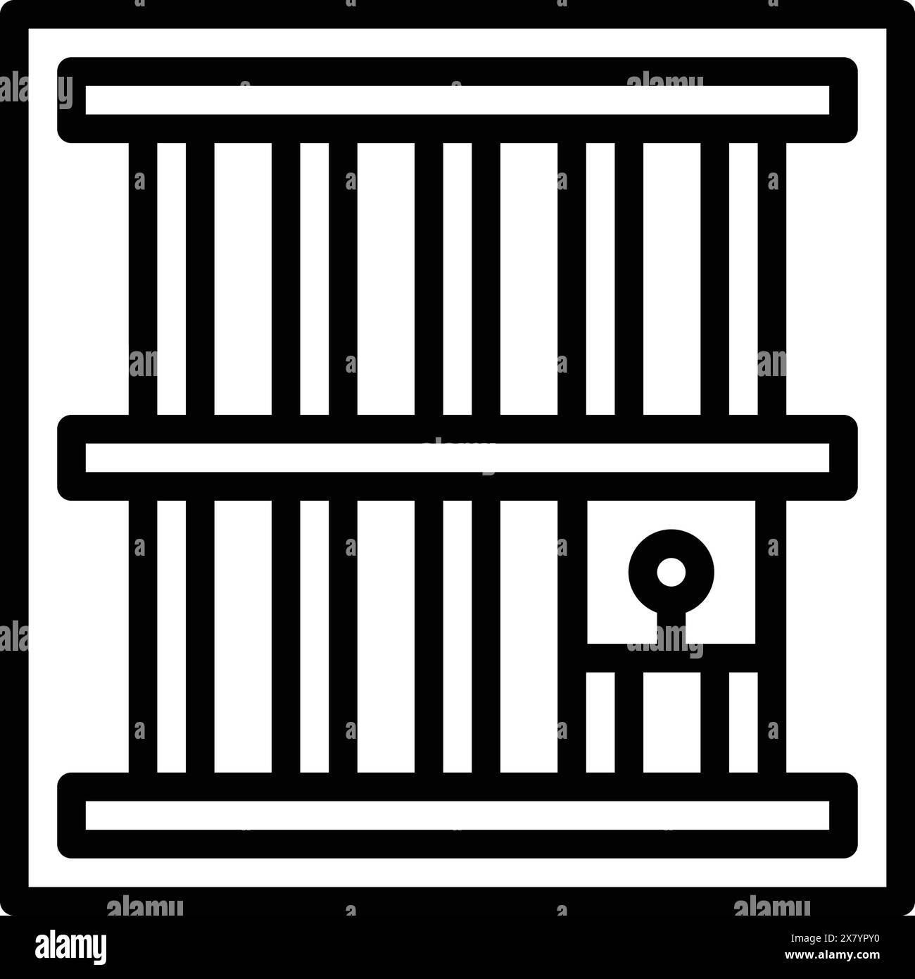 icon-for-jail-imprisonment-stock-vector-image-art-alamy