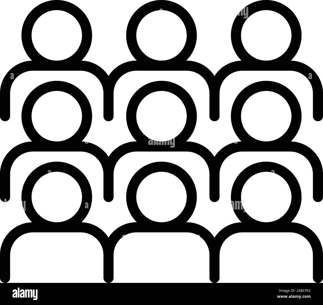Congregate vector vectors hi-res stock photography and images - Alamy