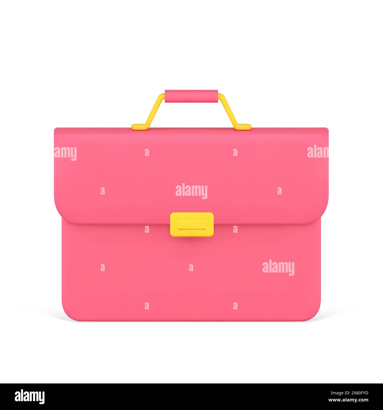 Red briefcase Stock Vector Images - Alamy