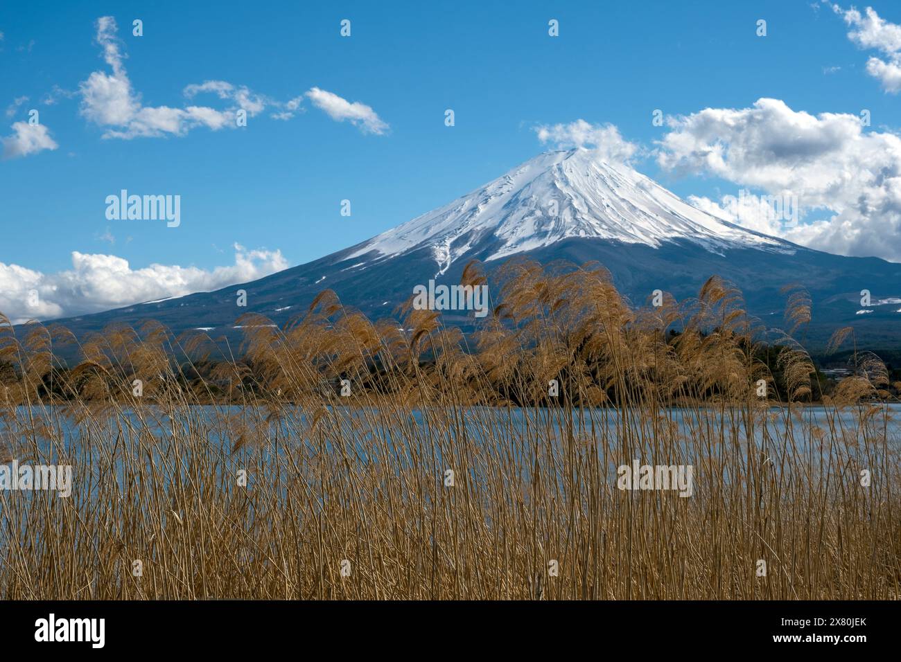 Mount Fuji, Japan, an active stratovolcano on the island on Honshu. It ...