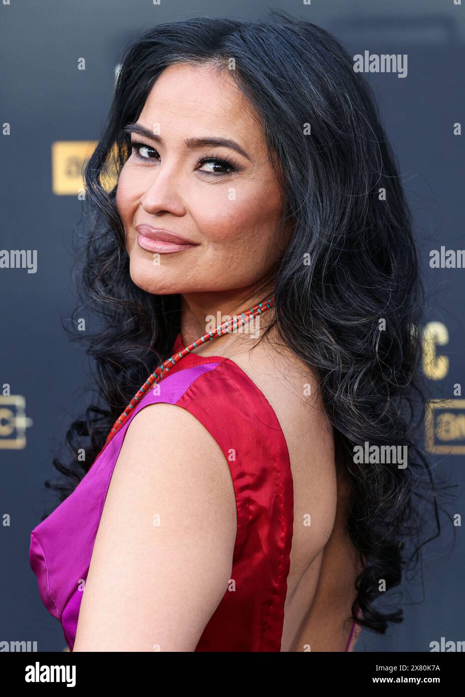 North Hollywood, United States. 21st May, 2024. NORTH HOLLYWOOD, LOS ANGELES, CALIFORNIA, USA - MAY 21: Deanna Allison arrives at the AMC Networks' 'AMC Presents: Storytelling Uncompromised' Emmy FYC Event For 'Dark Winds' Season 2, 'Monsieur Spade' And 'Parish' held at the Wolf Theatre at Saban Media Center at the Academy of Television Arts and Sciences on May 21, 2024 in North Hollywood, Los Angeles, California, United States. (Photo by Xavier Collin/Image Press Agency) Credit: Image Press Agency/Alamy Live News Stock Photo