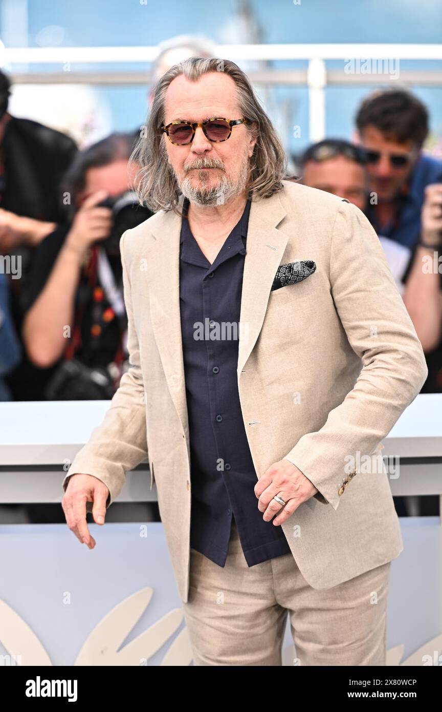 Cannes, France. 22nd May, 2024. Gary Oldman attends the "Parthenope