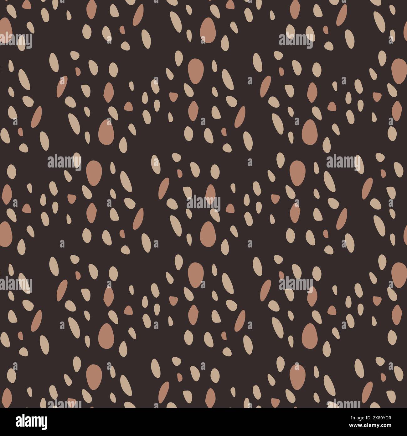 Shape Handwork Tribal ethnic camouflage abstract pattern design in fall color trend ...