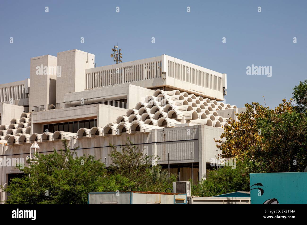 Q Post Building Qatar post office hi-res stock photography and images - Alamy